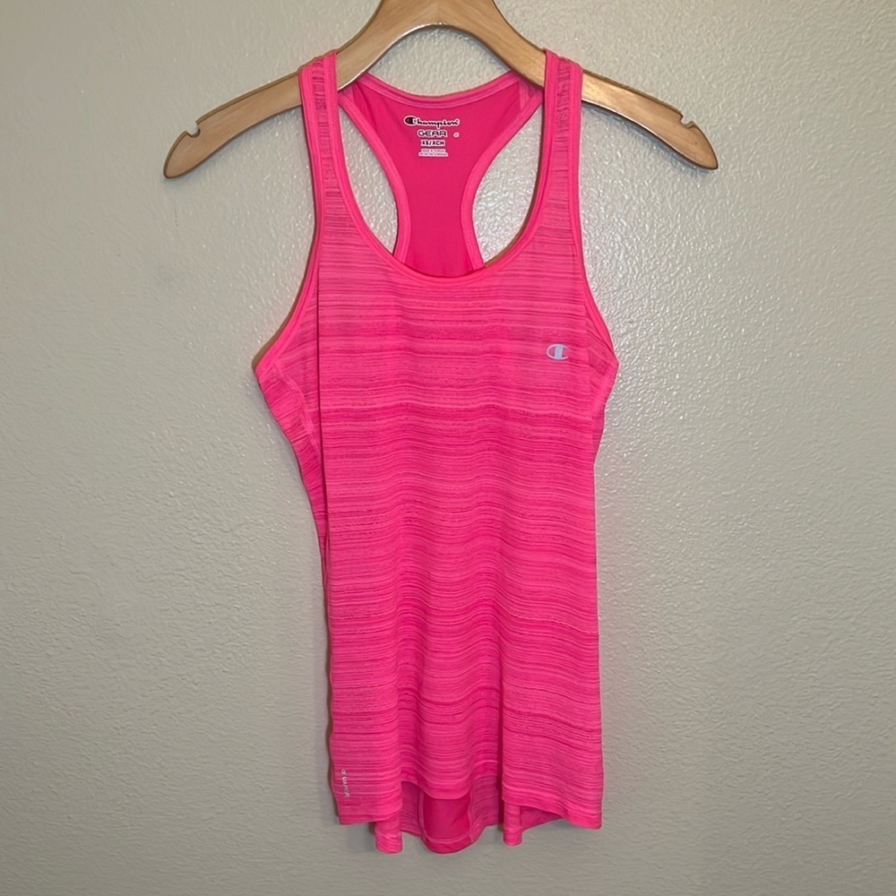 Champion Gear Pink Athletic Racerback Tank Top
